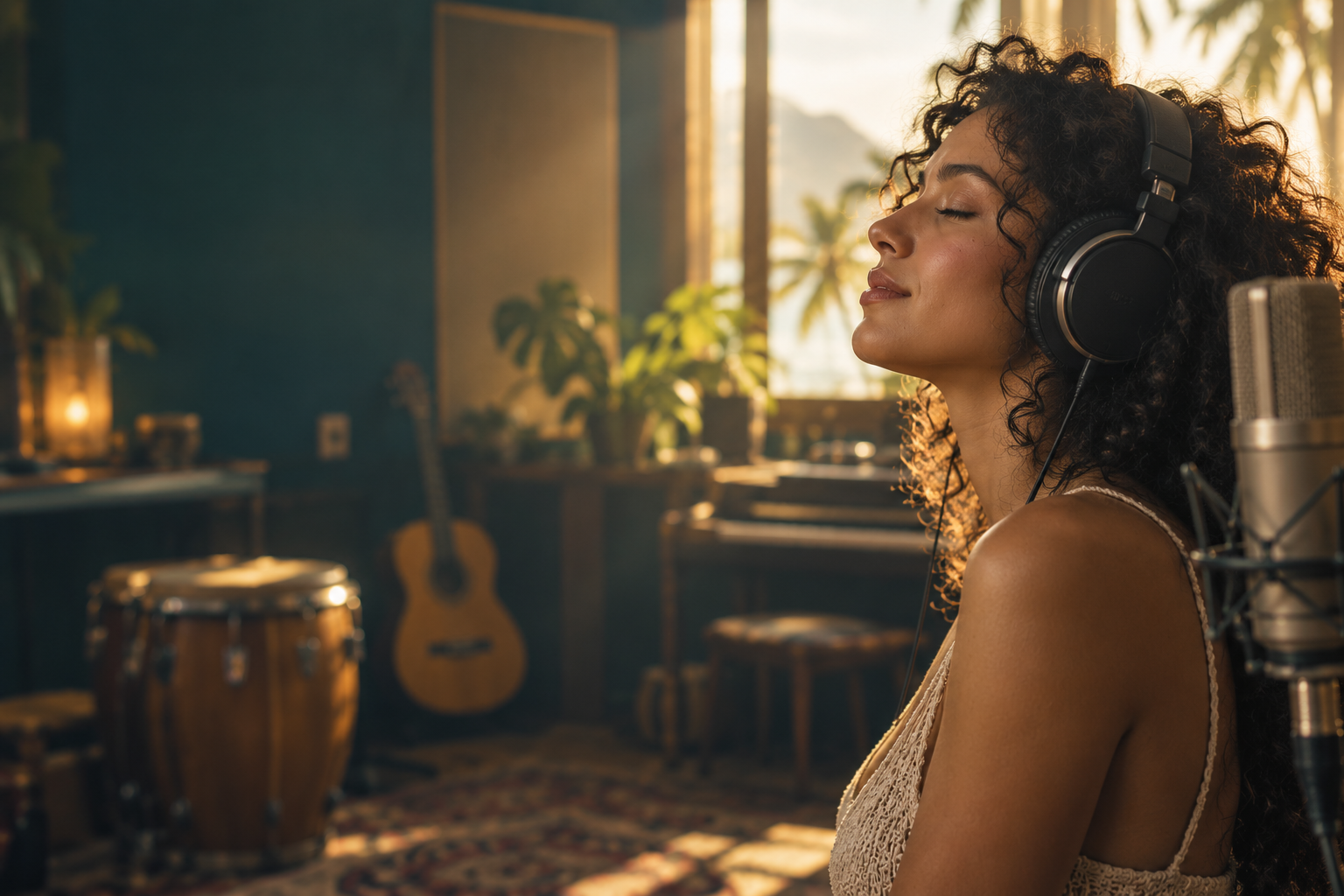 Imagem editorial de música